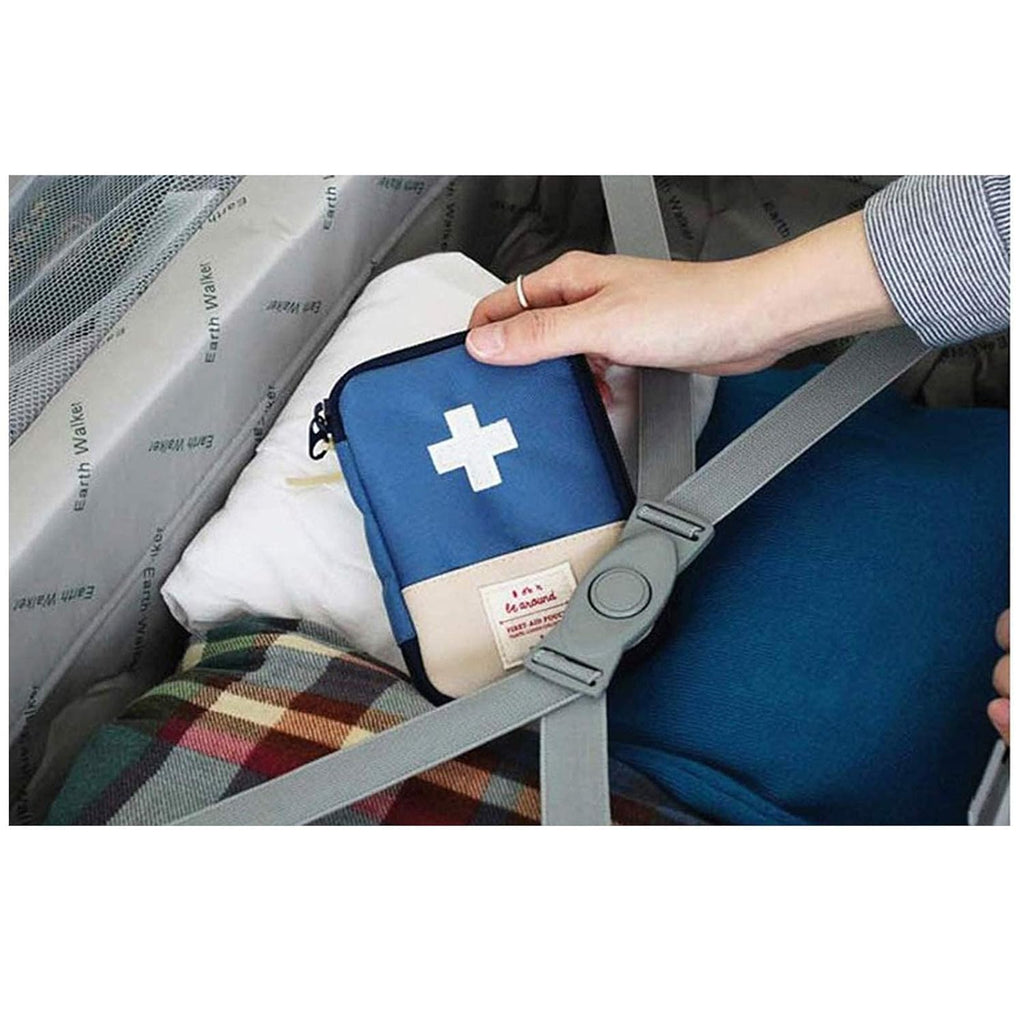 First Aid Bag - First Aid Kit Bag Empty for Home Outdoor Travel Camping Hiking, Mini Empty Medical Storage Bag Portable Pouch